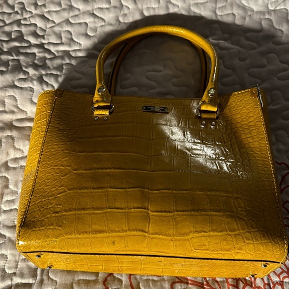KATE SPADE SMALL QUINN MUSTARD BAG - Picture 14 of 16